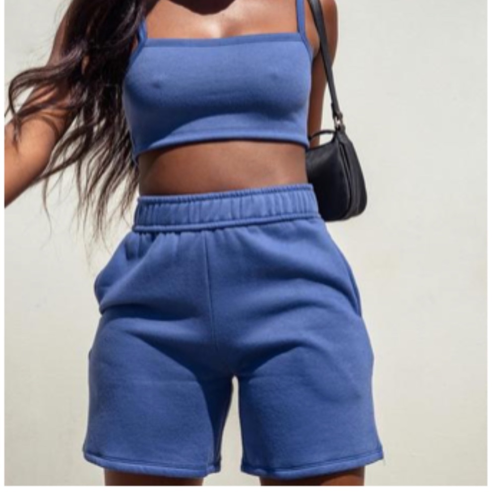 Princess Polly Harlow Blue set (Top and Bottom)